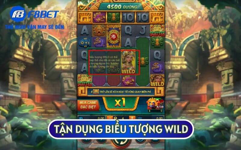 Bạn nên tận dụng biểu tượng Wild nếu muốn hình thành các dòng khớp nhau